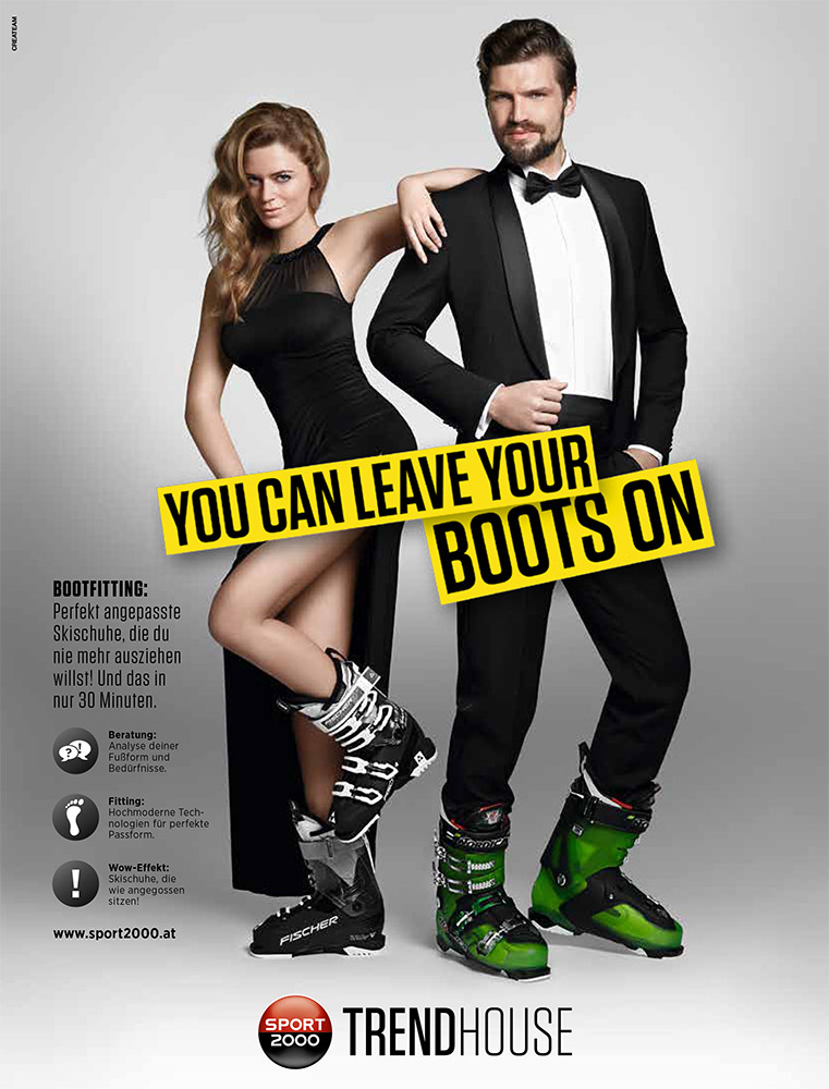 YOU CAN LEAVE YOUR BOOTS ON YOU CAN LEAVE YOUR BOOTS ON
