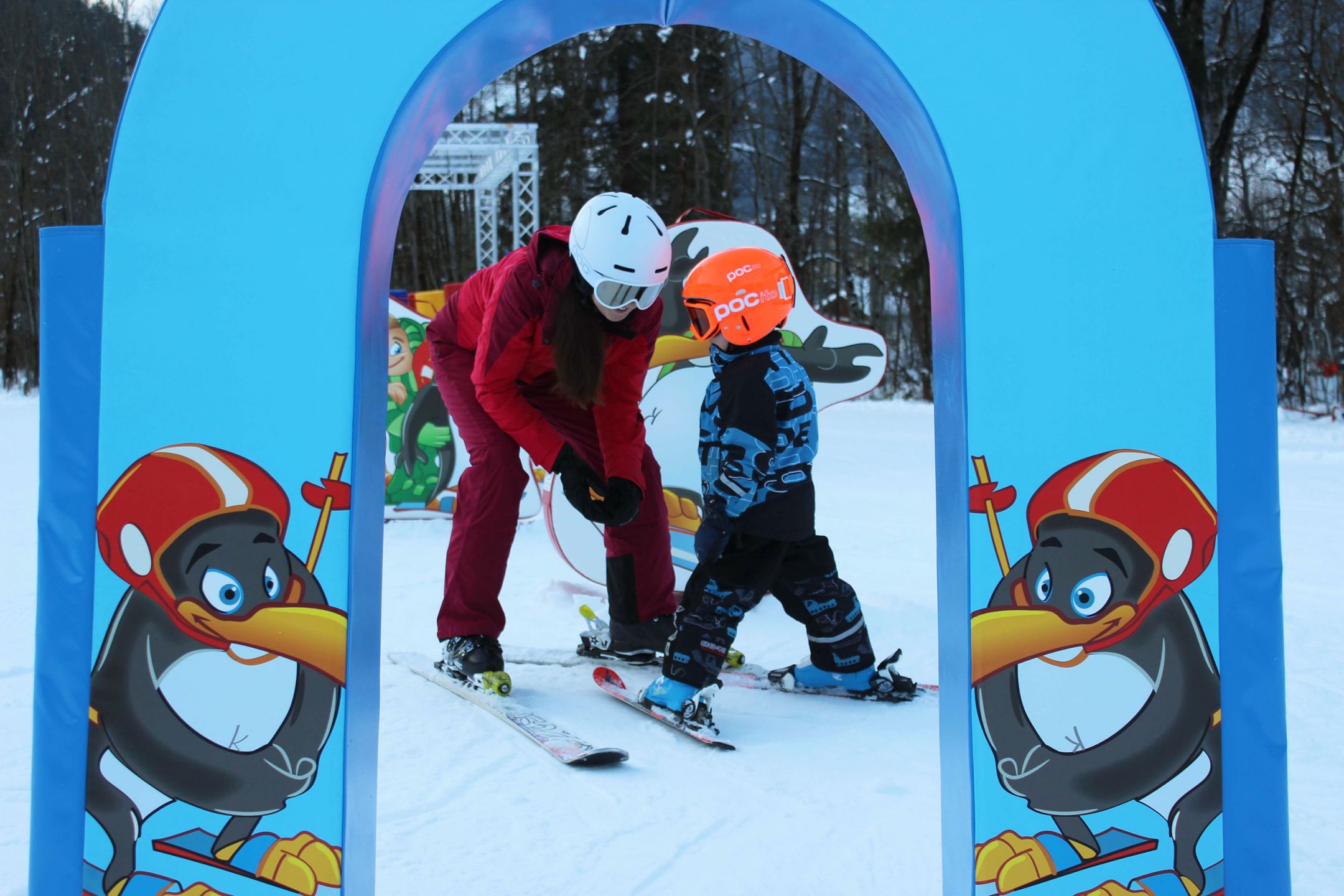 Ninja Warrior Track Kids Snowpark homepage